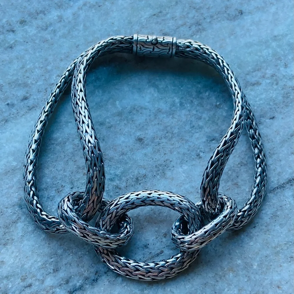 John Hardy braided bracelet - Picture 1 of 17